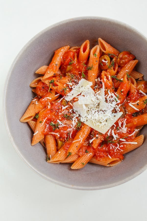 مكرونة سريعه PASTA ARRABBIATA